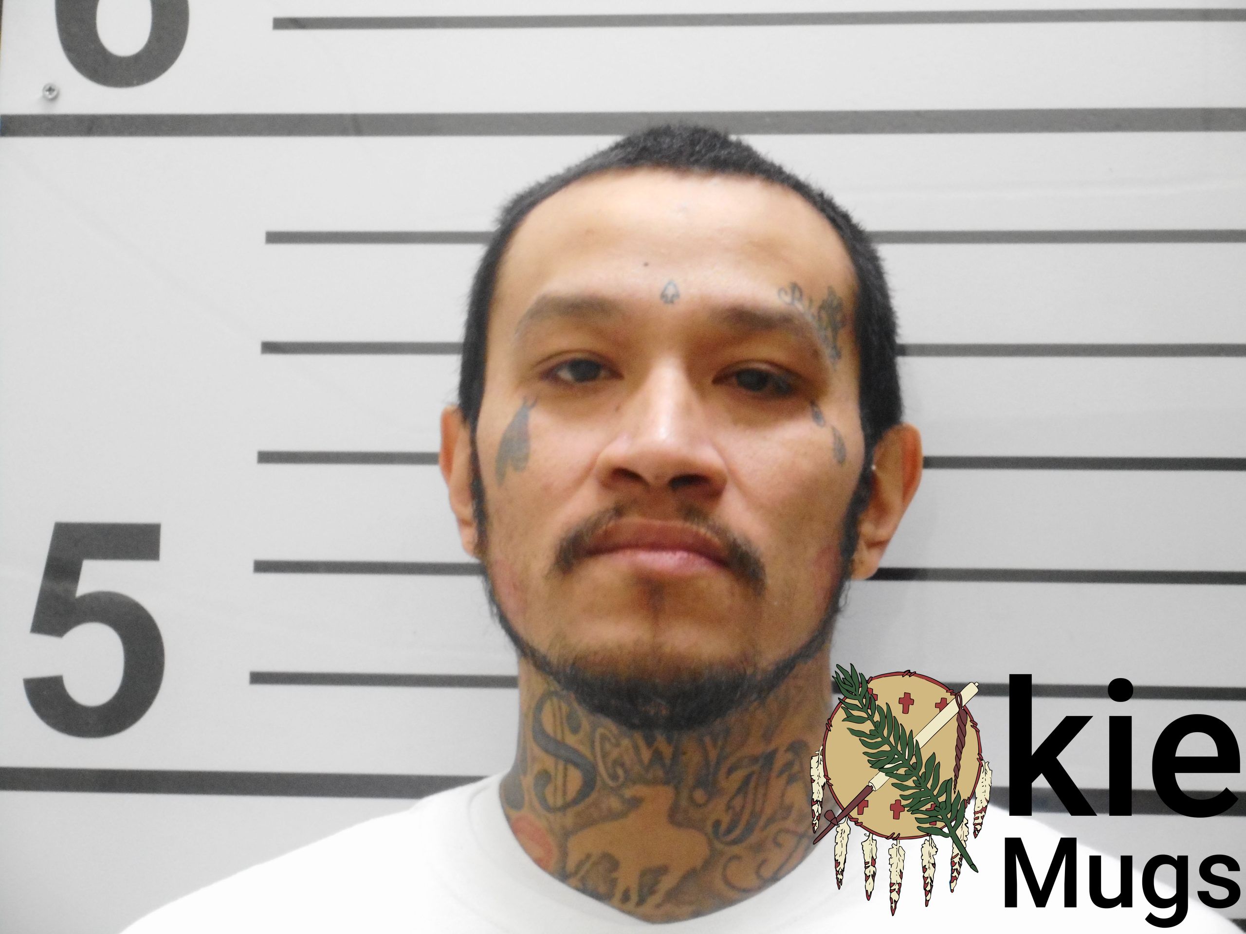 Booking photo of JUSTIN KYLE MUSKRAT