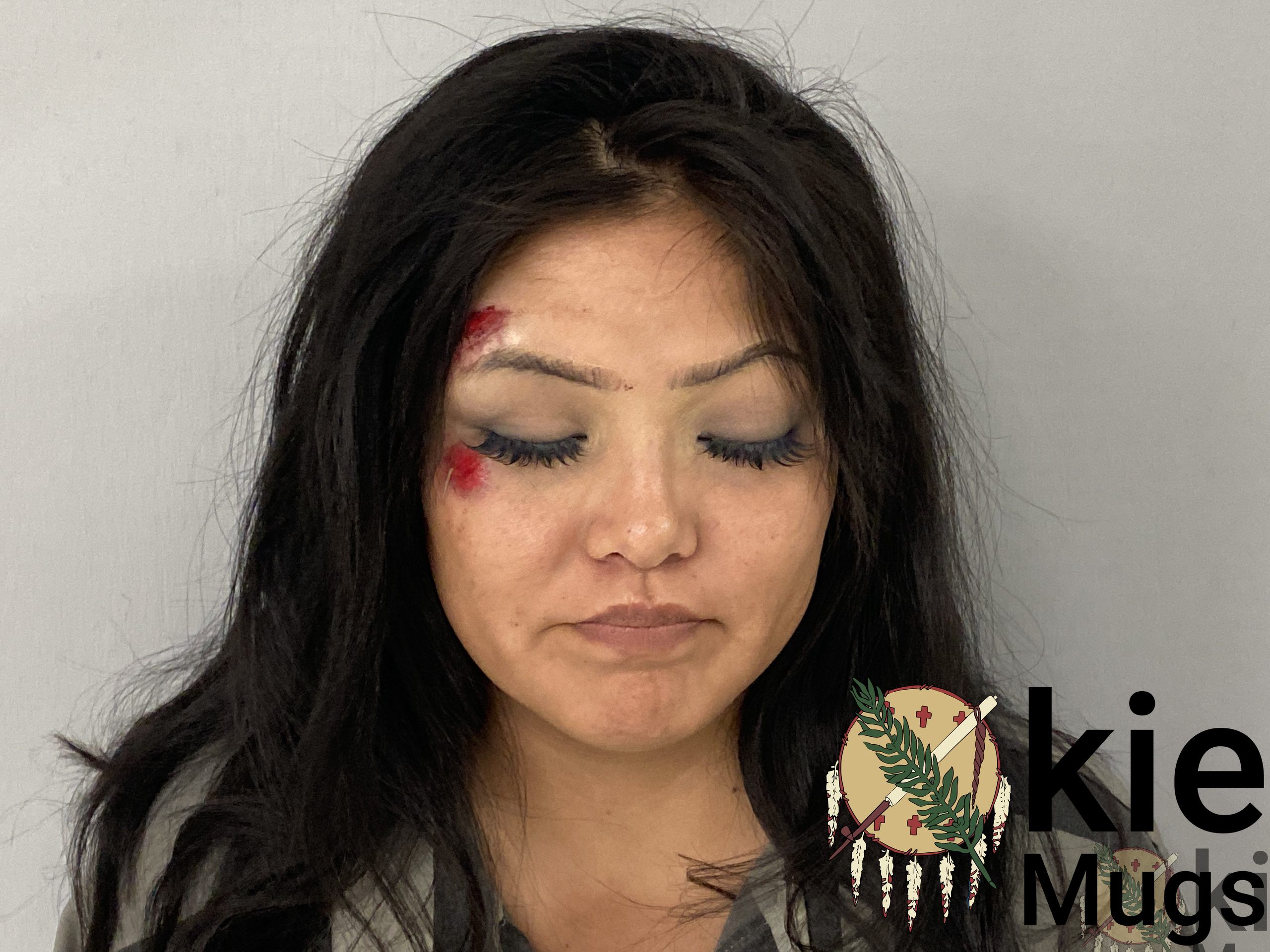 Booking photo of Candelaria Yazzie