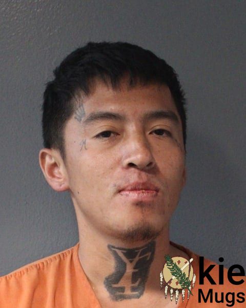 Booking photo of Brandon Young Eagle - Loss
