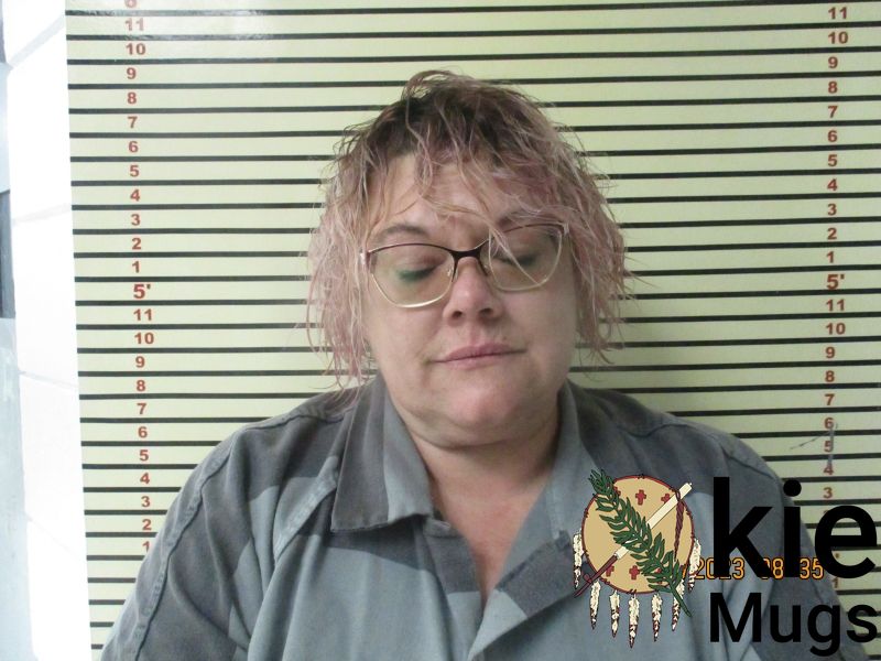 Booking photo of MARY MCVAY