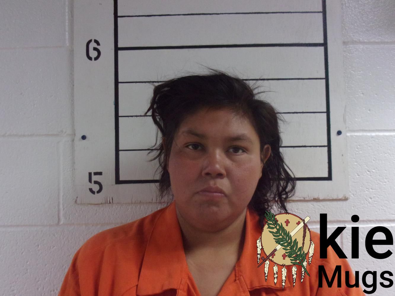 Booking photo of CORTNEY NICOLE HARJO