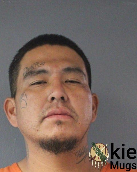 Booking photo of Tyrell Monte Running Bear