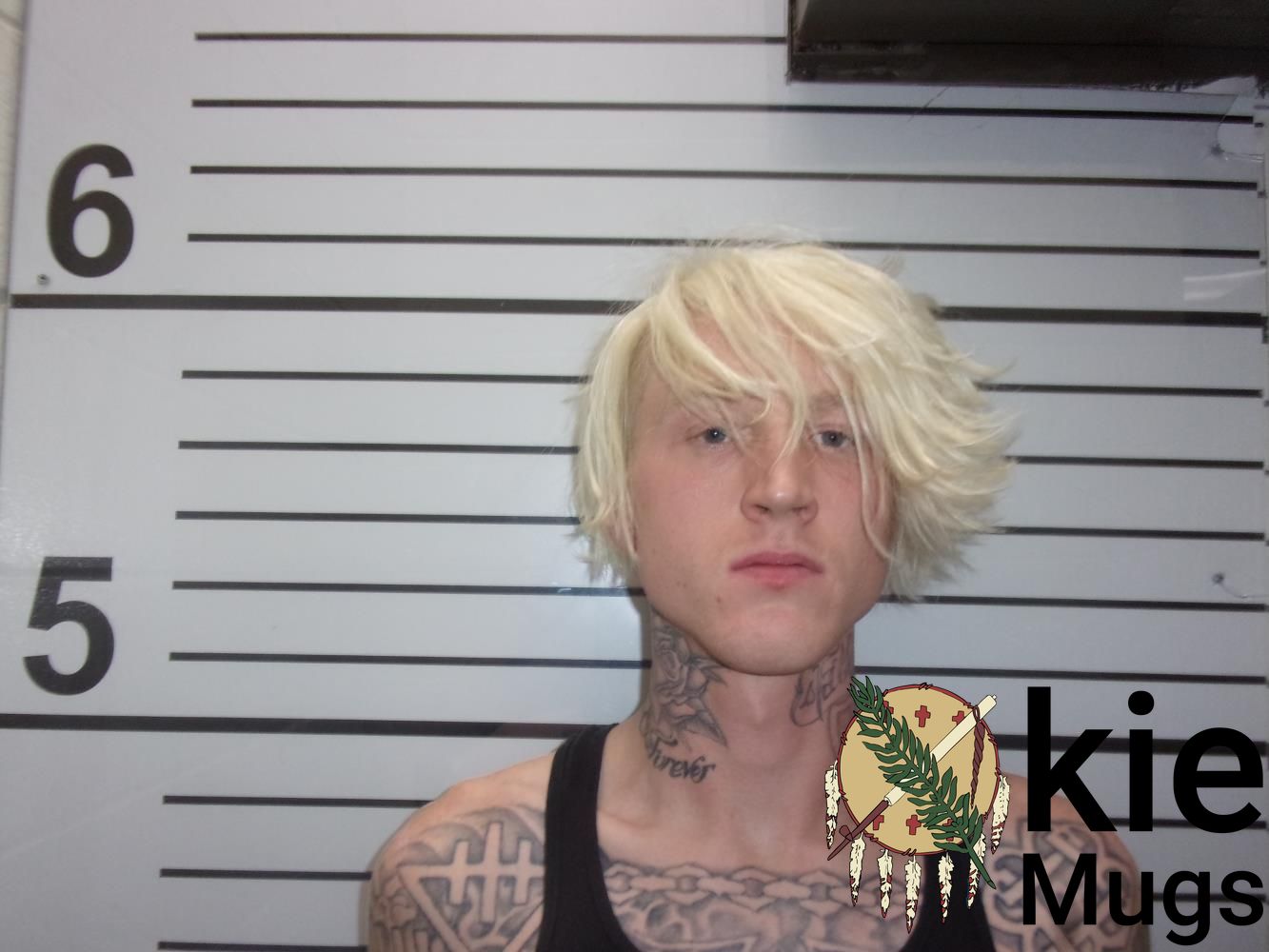 Booking photo of AARON KEVIN JONES