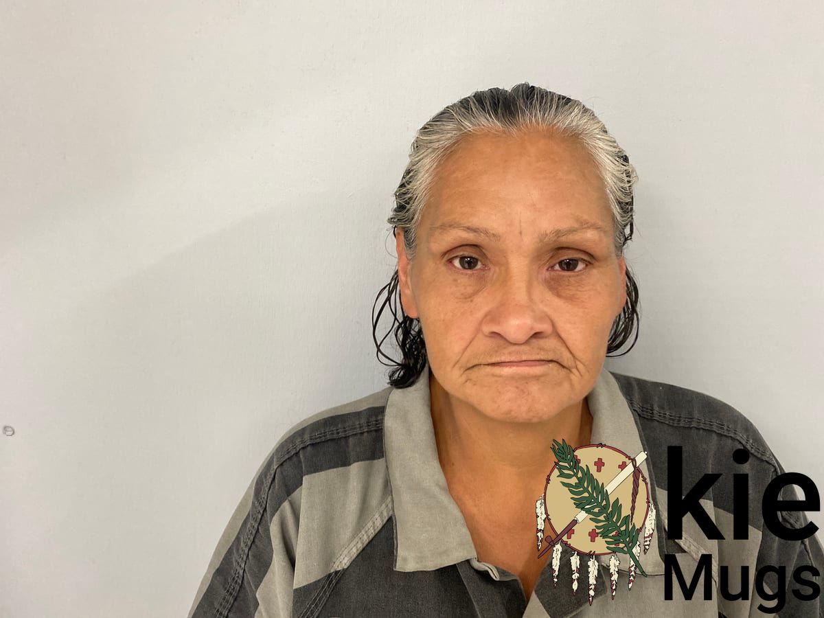 Booking photo of Mary Rhodd
