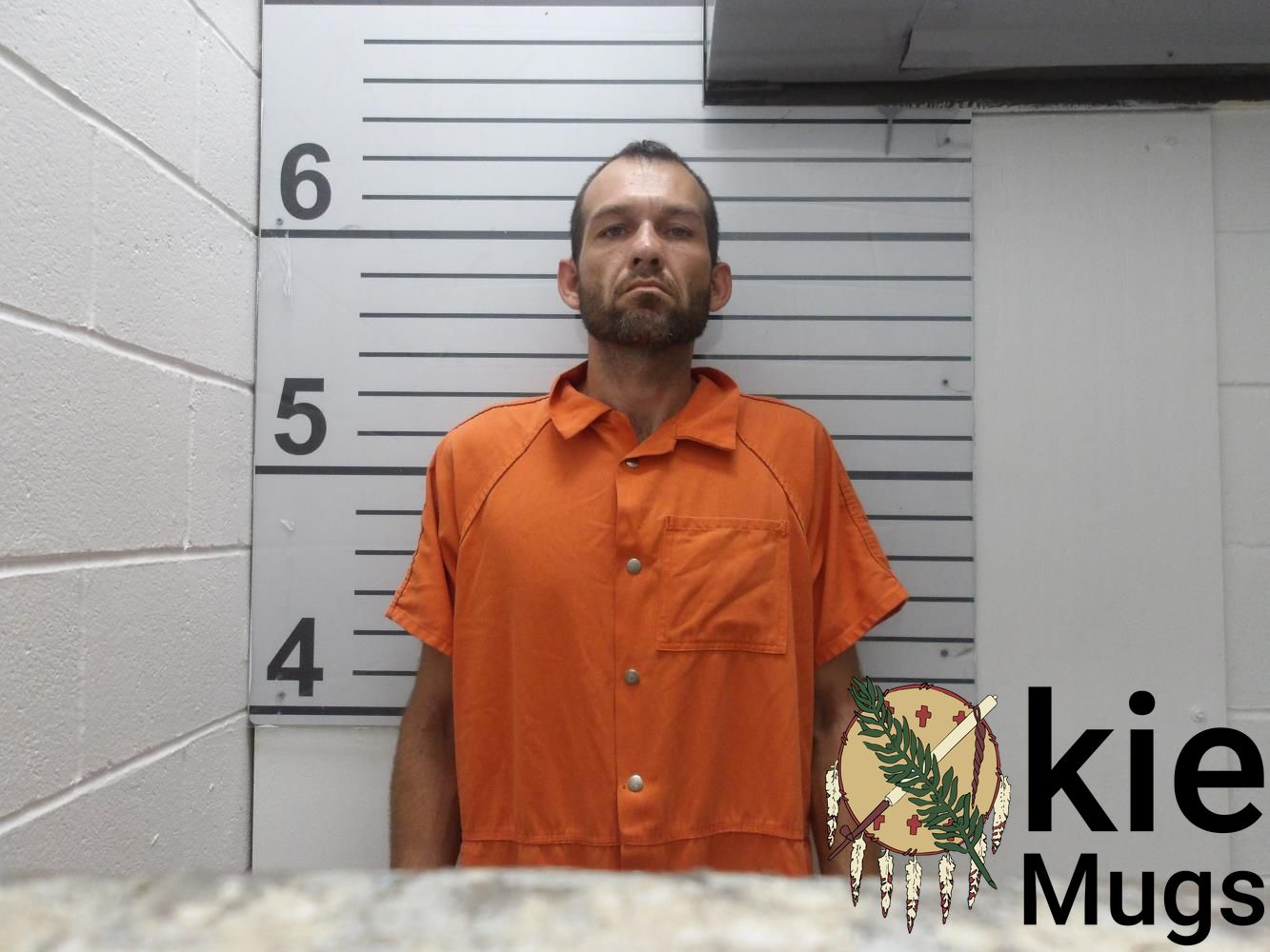 Booking photo of Travis Marlin Logston