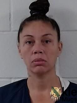 Booking photo of AMBER RENEE DUVALL-CLINTON