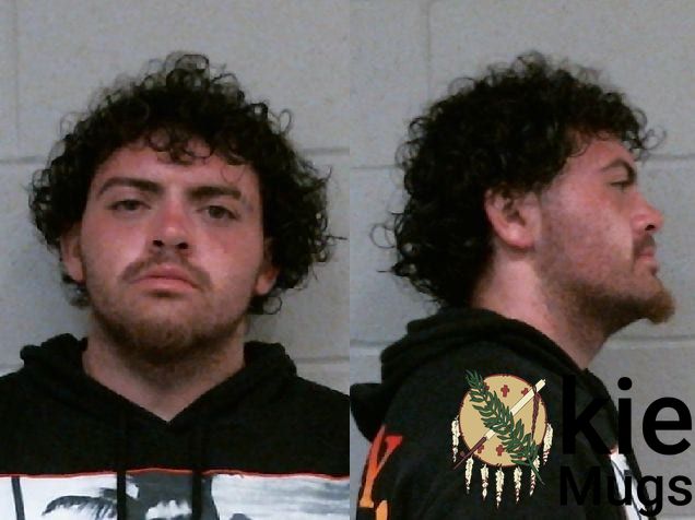 Booking photo of Ethan Gage Muniz