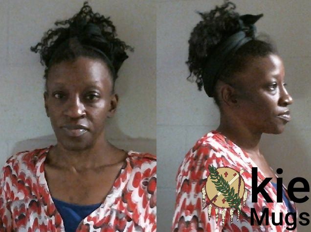 Booking photo of Angela Jeannette Thompson
