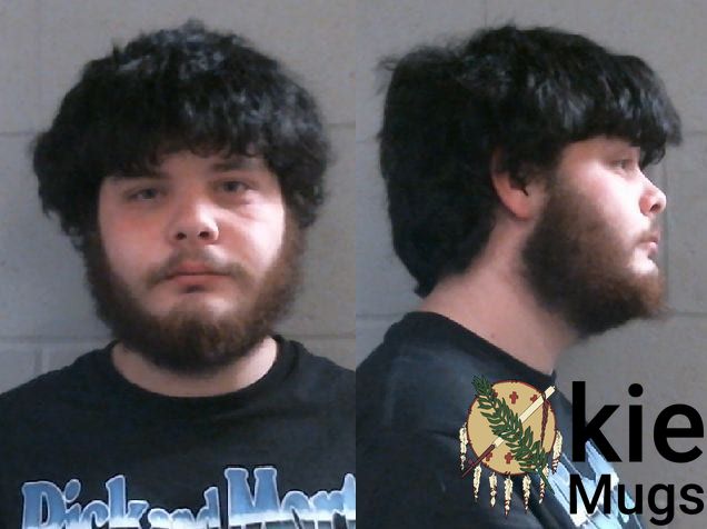 Booking photo of Logen Michael Fairchild