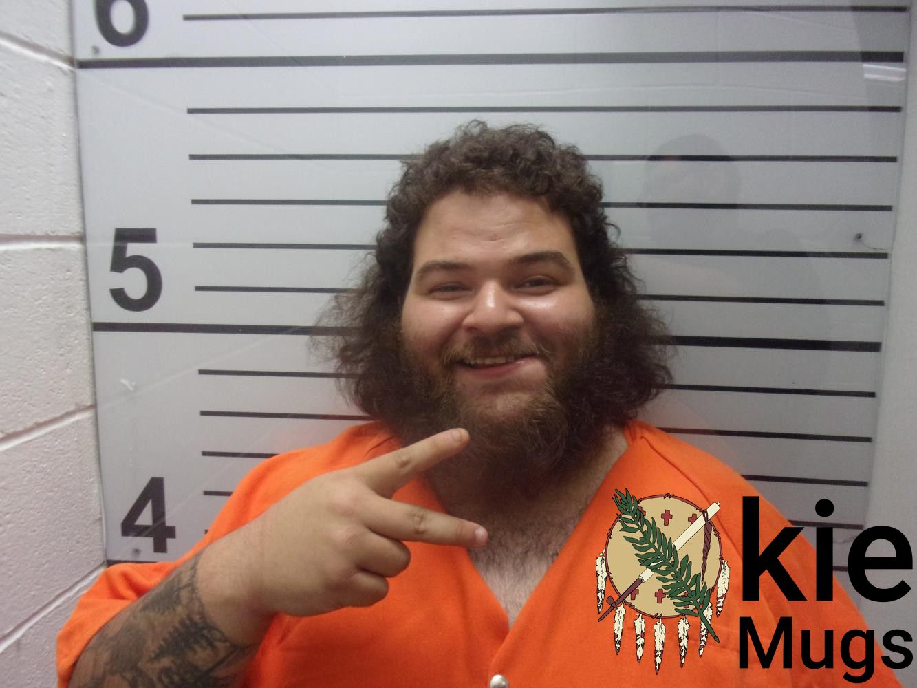 Booking photo of AARON MILLS