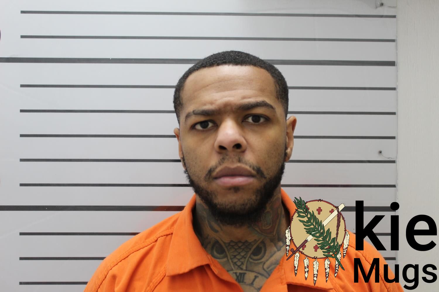 Booking photo of AARON VENARDO (CHEROKEE) WHEAT