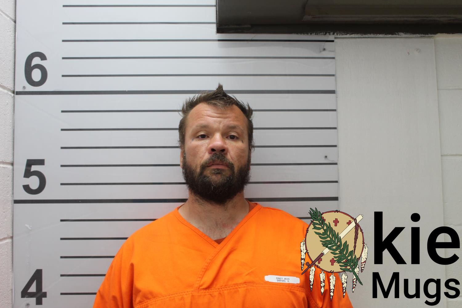 Booking photo of AARON (WRIT) SHEPARD