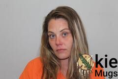 Booking photo of ASHLEY NICHOLE WARREN