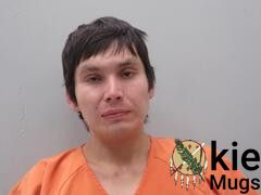 Booking photo of BRANDON PAUL BLACKWATER