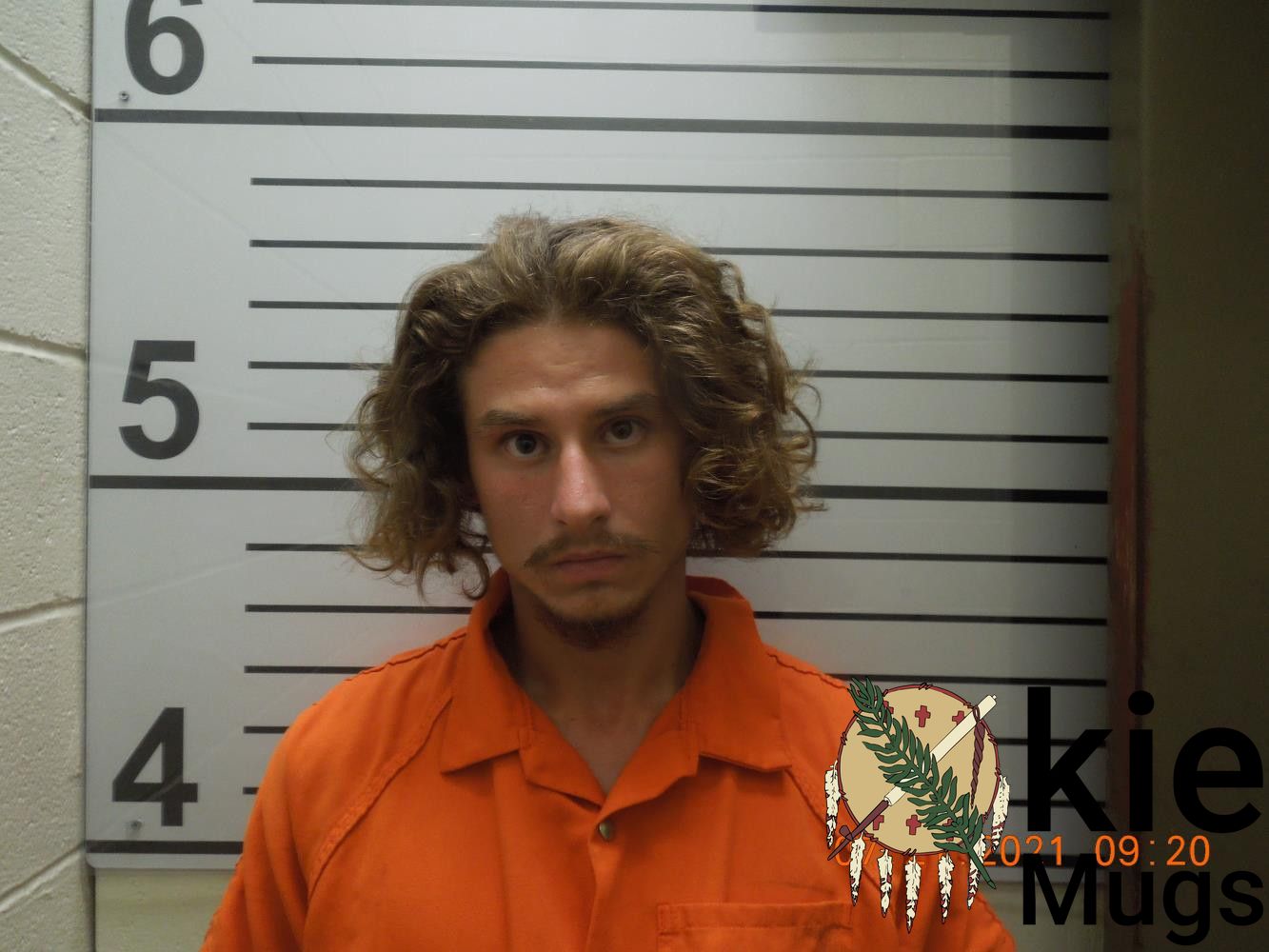 Booking photo of CALOB AARON BLEVINS
