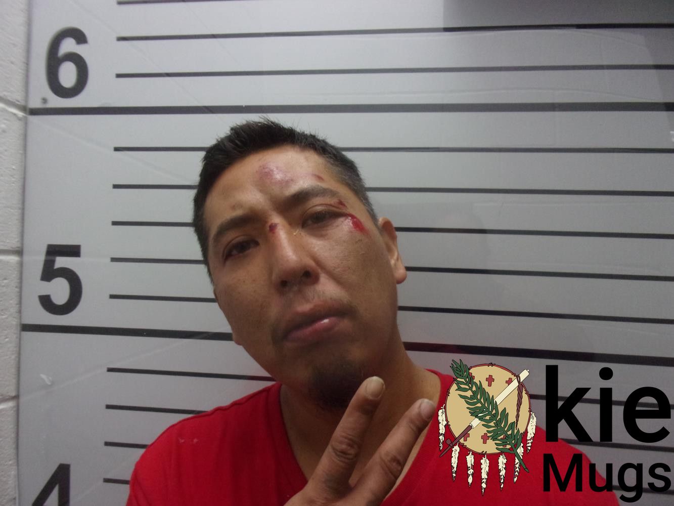 Booking photo of CLAY HARJO