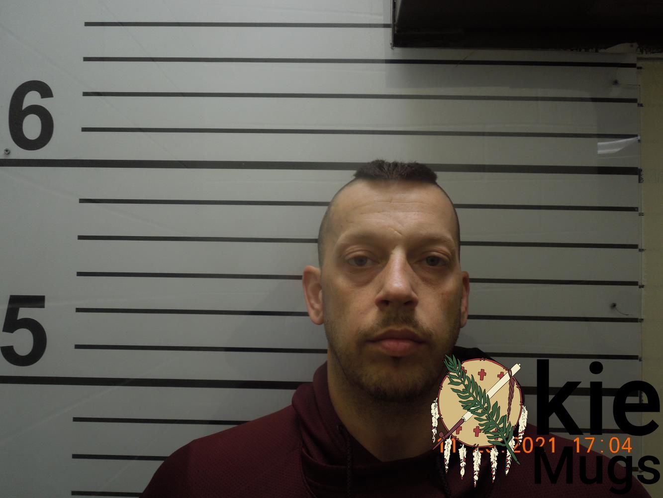 Booking photo of JOHN DAVID JAMES