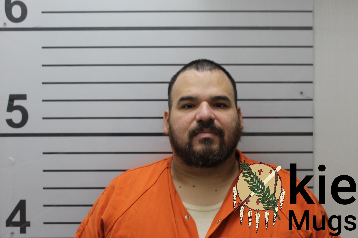 Booking photo of JOHN JAMES (CHEROKEE) SANDERS