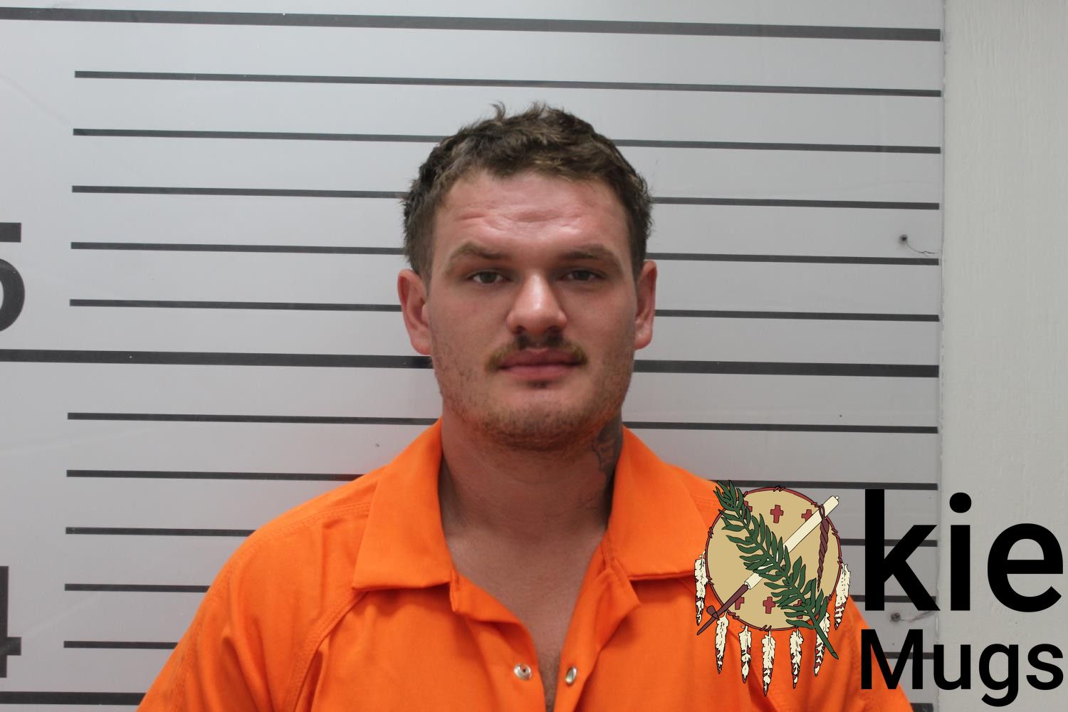 Booking photo of JUSTIN (CHEROKEE) HAWKINS