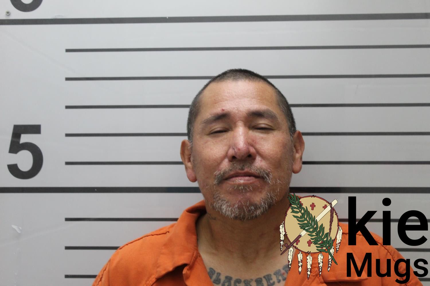 Booking photo of PAUL (CREEK) BLACKBEAR
