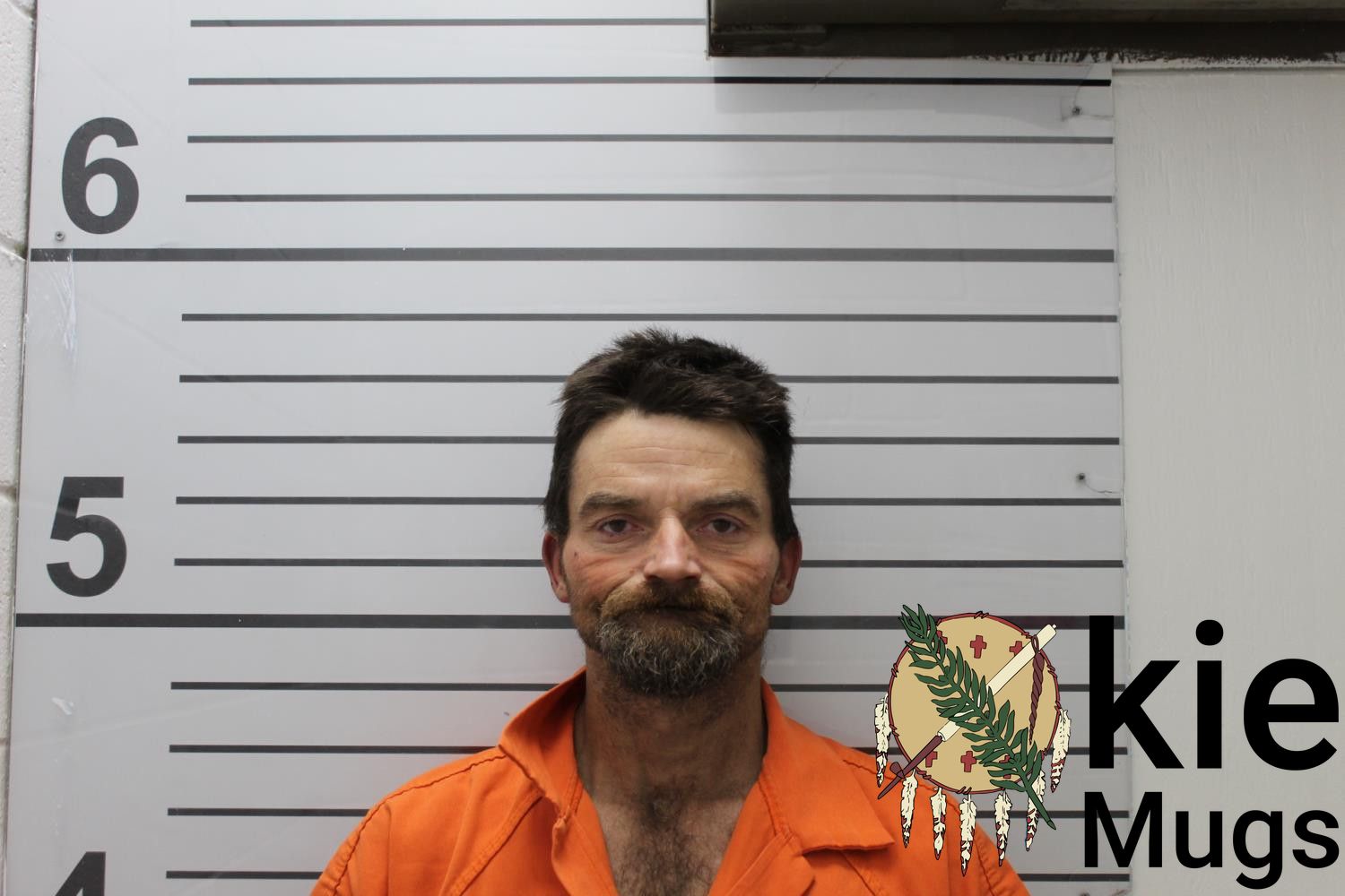 Booking photo of RALPH EDWARD (CHEROKEE) BURROWS JR.