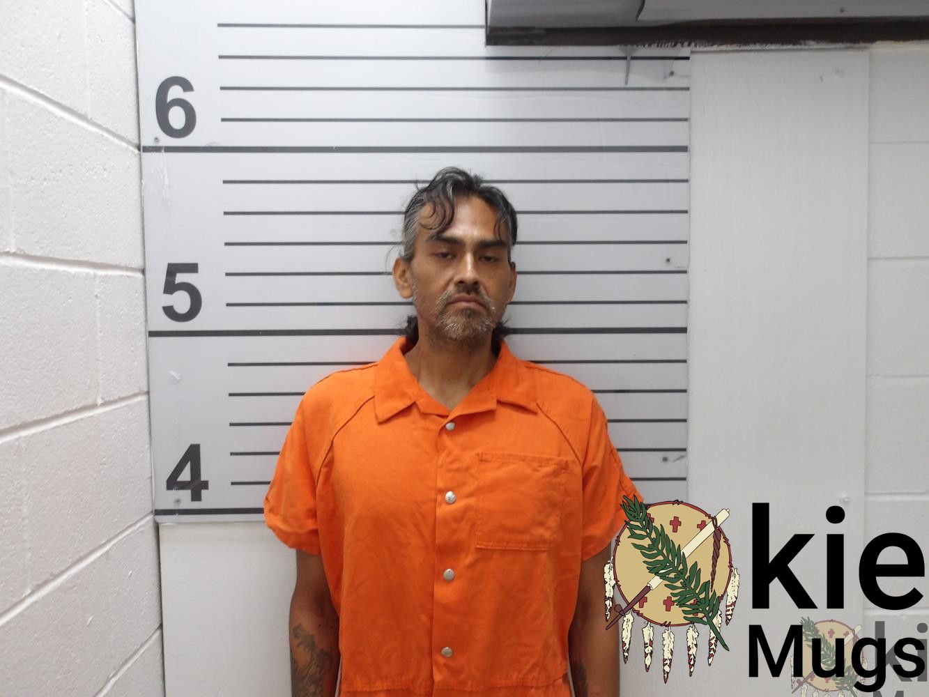 Booking photo of Elijah Mose Harjo