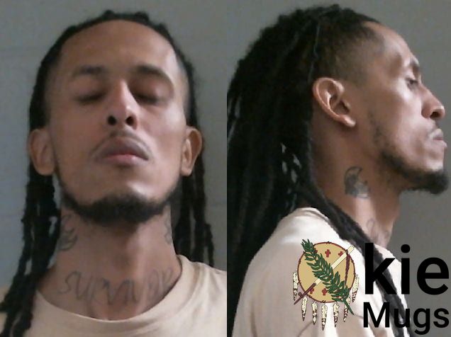 Booking photo of Devin Michael Blackfeet