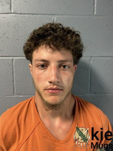 Booking photo of Blayne Parmley