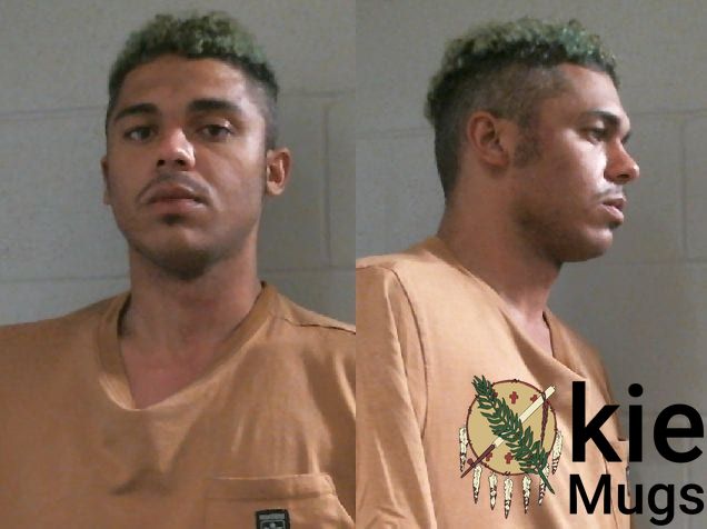Booking photo of Lucas Alexander Melton