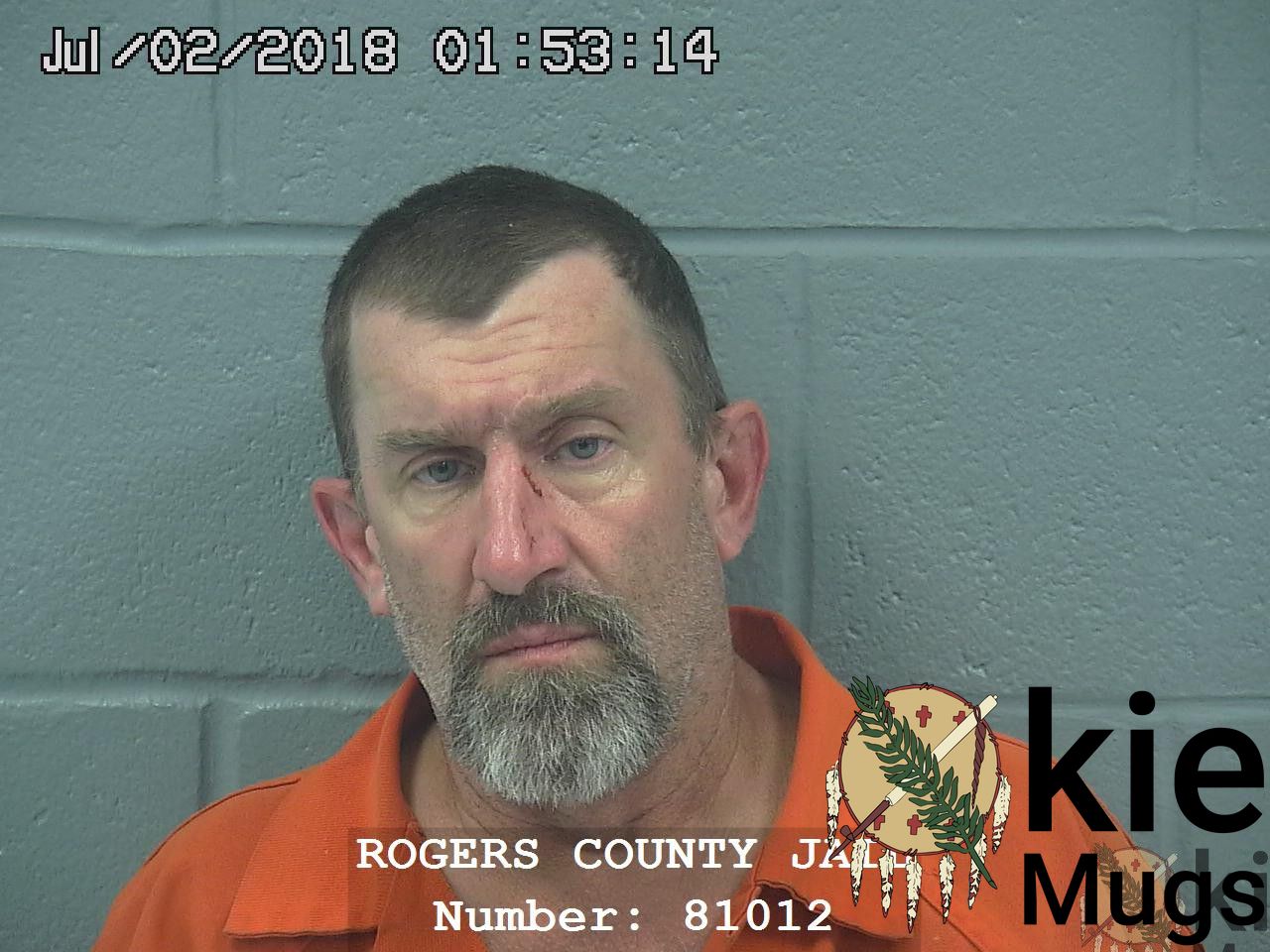 Booking photo of Jeffrey Oleson