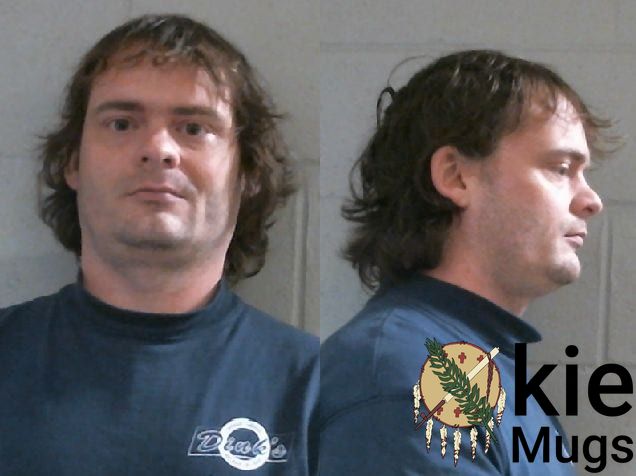 Booking photo of Aaron M Parker