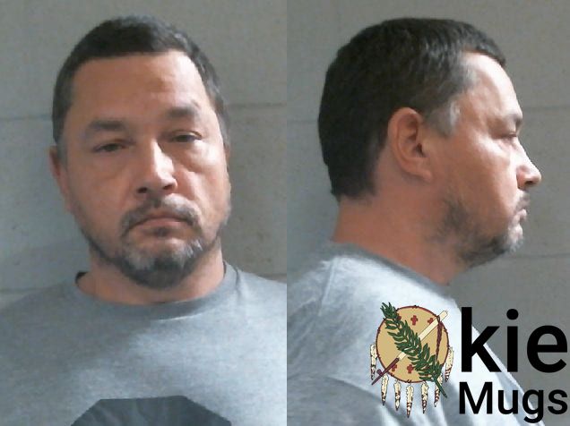 Booking photo of Albert John Spottedbear