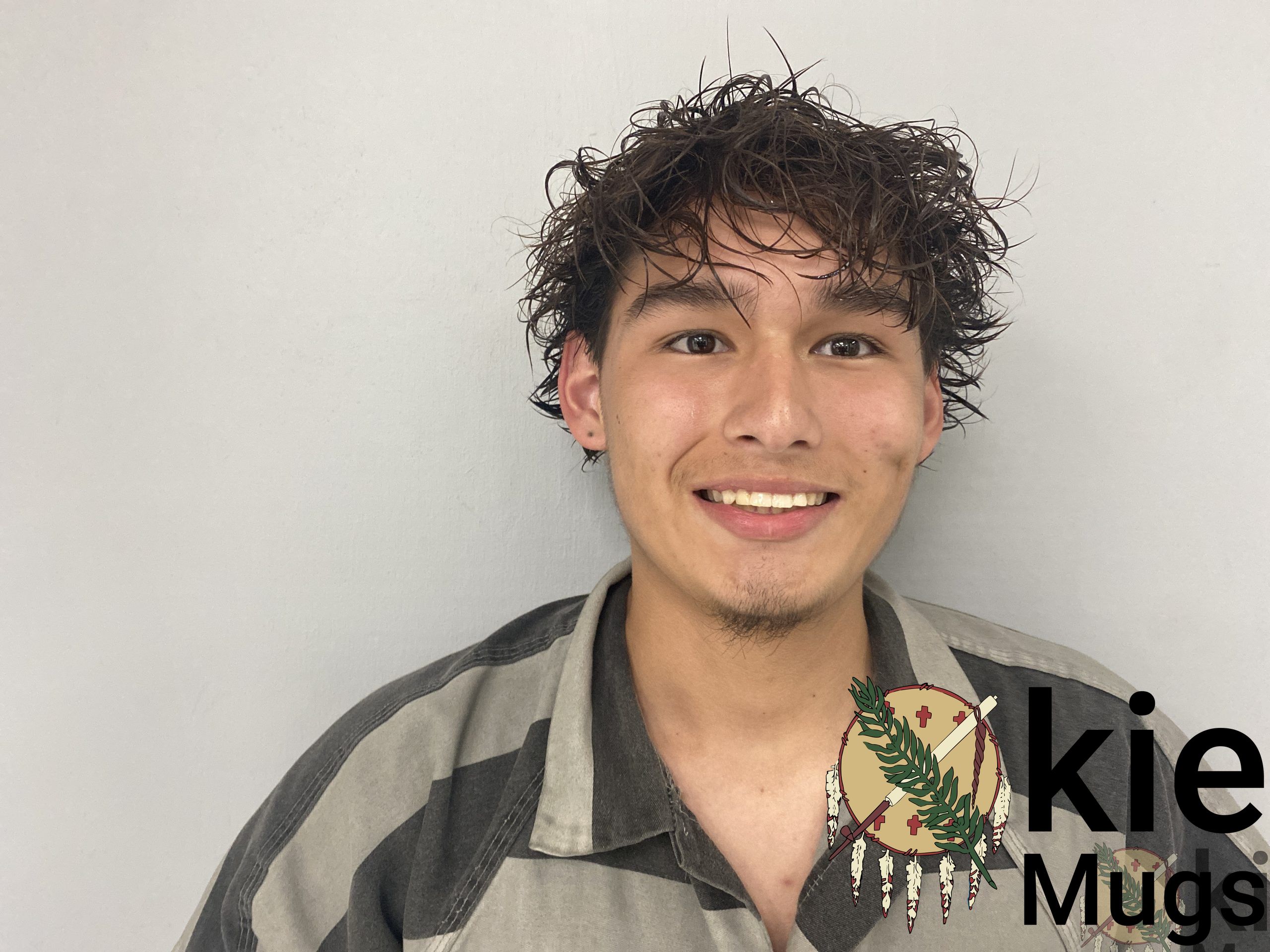 Booking photo of Aaron Tompkins