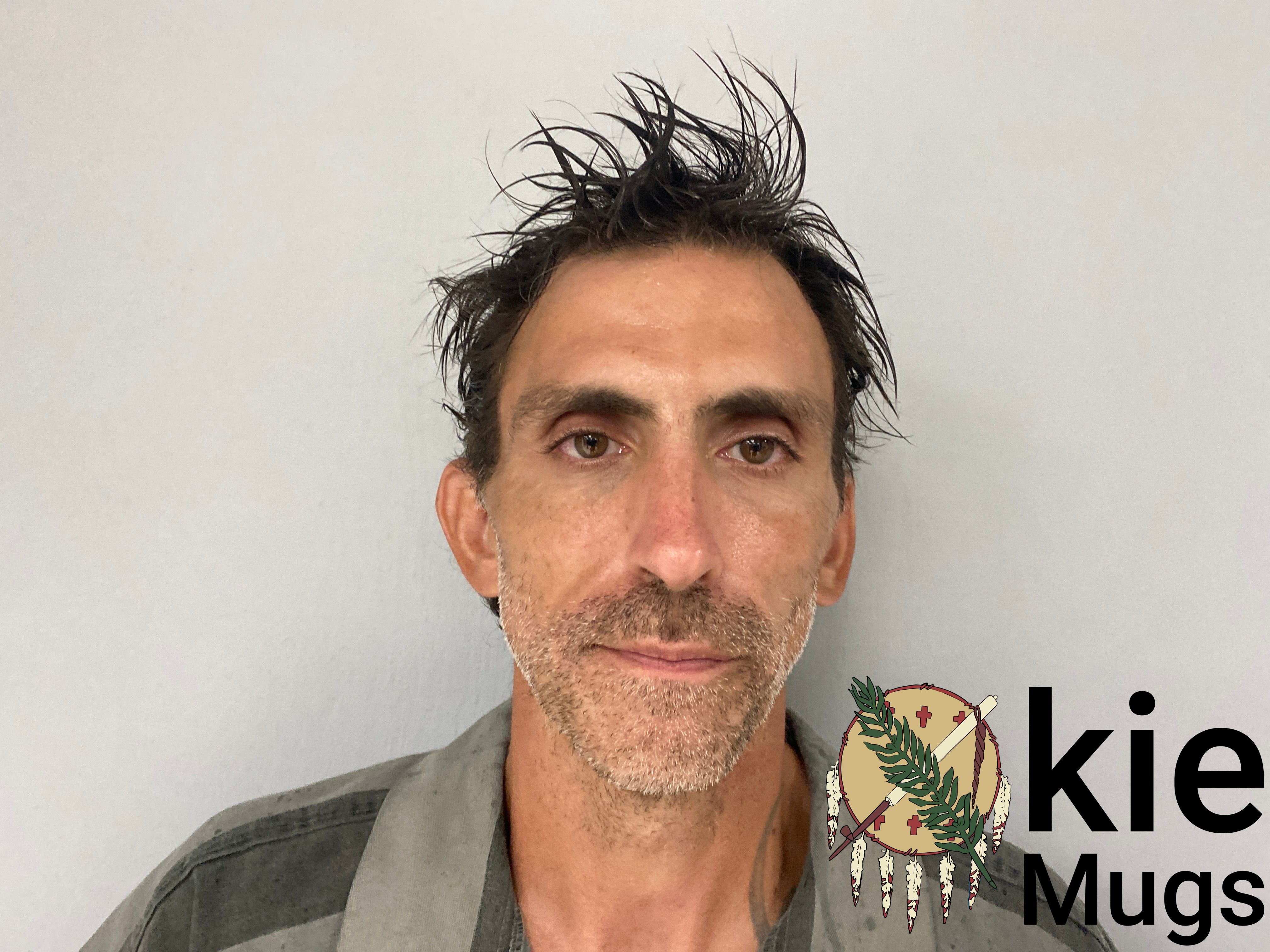Booking photo of Ian Frisbie